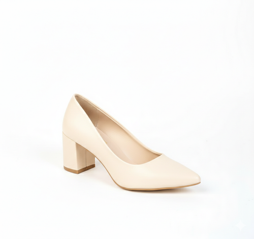 کفش پاشنه بلند زنانه نوکتیز مدل پاشنه پهن (کلاسیک) قابل سفارش در پاشنه 5سانت و 7سانت